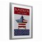 Stupell Industries Historic America 250 Years Framed Print Under Glass, design by Cindy Jacobs